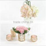 Mercury Glass Votive Holders/ Glass Vase For Flower/Tealight Holder/ Vintage Wedding/speckled Glass Quality Choice