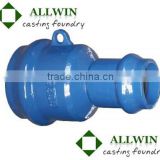 high quality for ductile iron double socket pvc reducer