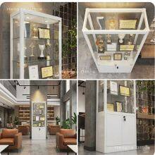 LED Strip Light Glass Cabinet for Showroom | for Jewelry in Saudi Arabia | High Visibility - JUN TUO thumbnail-2