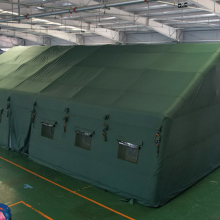 Hurricane-Resistant Disaster Relief Tent With Windproof Design and Ground Stakes thumbnail-2