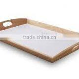 Natural Wood Wooden Serving Tray Wholesale For Tea thumbnail-4