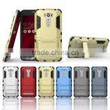 Hybrid Bracket Stand Case For ASUS ZenFone2 Armor ZE500CL 5.0 Lazer ZE550KL 5.5 ZE601KL Cover Silicone 2 in 1 Shockproof thumbnail-2