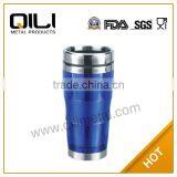 Mugs Drinkware Type Plastic and Stainless Steel Metal Type Double Wall Travel Mug thumbnail-1