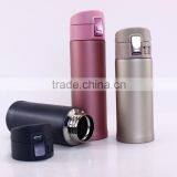 Stainless Steel With on and off 500ml Vacuum Cup Water Bottle thumbnail-1