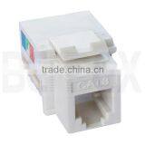 Cat6a Keystone Jack, Cat6a UTP Keystone Jack, Cat6a Unshielded Keystone Jack thumbnail-4