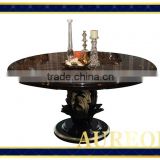 AK-5039 Trading & Supplier Of China Products 8 Seaters Glass Dining Table