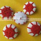 High Fashion Cord Braided Fabric Covered Button For Ladies --- F1536 thumbnail-4