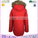 Walson Autumn and Winter Ladies Lamb Fur Collar Slim Short Jean Jacket Women Coat Women's Down Jacket thumbnail-2