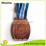 Hot sale die casting ribbon medal , sports medal