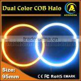 Dual color COB halo light 60mm 70mm 80mm 90mm 100mm 110mm 120mm 130mm 140mm