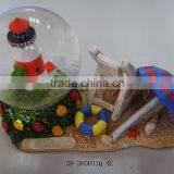 Resin Beach Chair and Umbrella Water Globe thumbnail-1