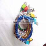 New Fashion Colorful Perfume Taste Univerisal Micro Usb Data Transfer and Chargering Aluminum Cable thumbnail-6