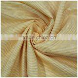 Top Quality Lowest Price 100%polyester Yarn Dyed Checked Fabric for Men's Shirts