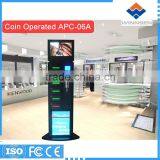 LCD Advertising Phone Charging Station Locker With 19 Inch LCD Phone Charging Station APC-06A