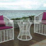 Synthetic Rattan Furniture Colored Plastic Chairs