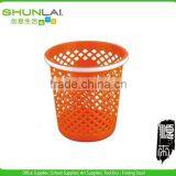 Plastic Round Hollow Waste Bin,trash Can,garbage Bin thumbnail-1
