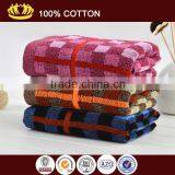 Pure Cotton Dark Black Yarn Dyed Jacquard Elegant Face Towel Wholesale