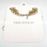 Delicate Bib Necklace Gold Statement Snake Chain Necklace thumbnail-2
