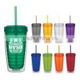 16 oz Insulated Acrylic Tumbler thumbnail-1