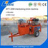 Diesel Engine WT1-20M Hydraulic Pressing Brick Machine/clay Solid Brick Machine thumbnail-4