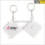 Keyring ABS Plastic Sewing Tape Measure Square Shape With Branded Mitsubishi Electric thumbnail-2
