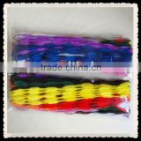 0.8*50cm facon chenille stems (pipe cleaners) --assorted colors