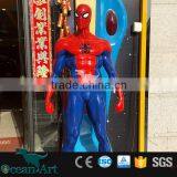 OA6051 Amusement Park Realistic Fiber Glass Human Statue