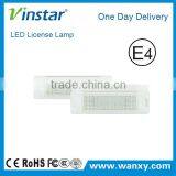 6000K High brightness led license plate light for Opel ASTRA-F 1992-1998 car accessories