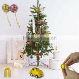 Ingenious Christmas Decoration Christmas Balls With a Mini Remote Control Car Inside