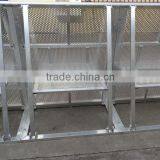 aluminum alloy mojo crowd steel traffic barrier,collapsible barrier