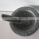 Stone Mortar and Pestle, Granite Stone Mortar, Mortar and Pestle thumbnail-2