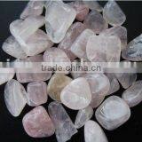 Crush Rose Quartz Crystal Tumbled Stone