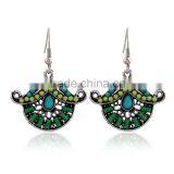 2016 New Collection Best quality beaded jewelry fashion crystal drop earrings