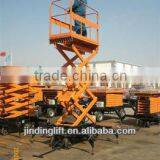 Human Dragging Movable Scissor Hydraulic Lift Table Equipment thumbnail-6