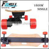 Bamboo and Glass Fiber Deck Single Motor Electric Skateboard Longboard for Sale thumbnail-1