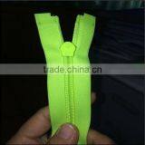 NO.7 Open End Seamless Zipper for Mattress Cover With Neon Green Fashion Color thumbnail-4
