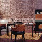 Wicker Chair - Water Hyacinth Material With Four Chairs