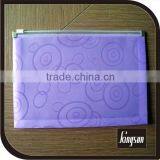 Purple Printed pp Zipper Bag