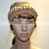 Sya Fabric Elastic Head Wrap for Big Head Girl Hair Jewelry