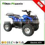 High Speed 48V or 60V Electric Quad ATV Four Wheel With Chain or Gear Transmission ( PE7018-H )