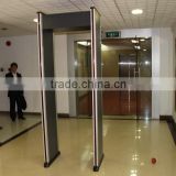 hot selling walk through metal detector gate price with 6 detecting zone and LED Display