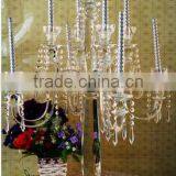 K9 Crystal Candlestick Holder Crystal Candle Holder Transparent Celebration Gift Event Gift Wedding Gift Crystal Candlestick thumbnail-1