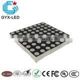 High Reliability Red and Pure Green bi Color 8*8 Dots PIN LED Dot Matrix Display