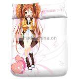 New Enju Aihara - Black Bullet Japanese Anime Bed Sheet with Pillow Covers Blanket 1