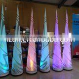 Colorful Light Up Inflatable Wedding Cone thumbnail-3