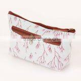Vintage Flower Floral Pencil Pen Bag Cosmetic Makeup Storage Bag Case Purse thumbnail-2