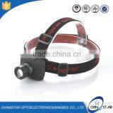 CE Approved 5W Head Torch With Zoom Function Headlamp Light