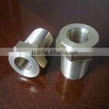 High precision stainless steel machining parts with polished