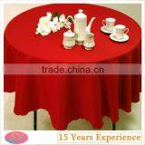 Plain Dyed Table Linen Hotel Table Cloth thumbnail-1