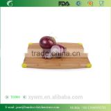 NEW Large Bamboo Thin silicone Corner Grip Cutting Board